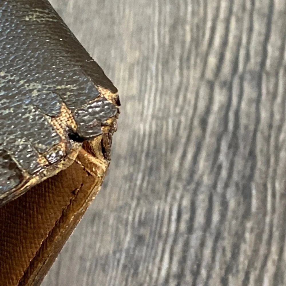Louis Vuitton Brown Monogram Canvas Bifold Wallet